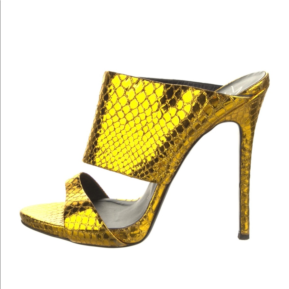 Giuseppe Zanotti Leather Slides